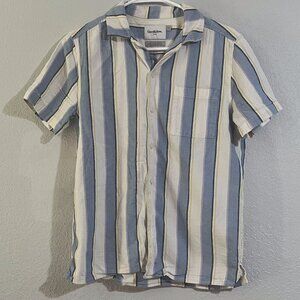 Men's Short Sleeve Camp Button-Down Shirt - Goodfellow & Co